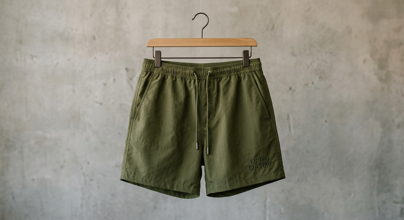 Swim Trunks Olive