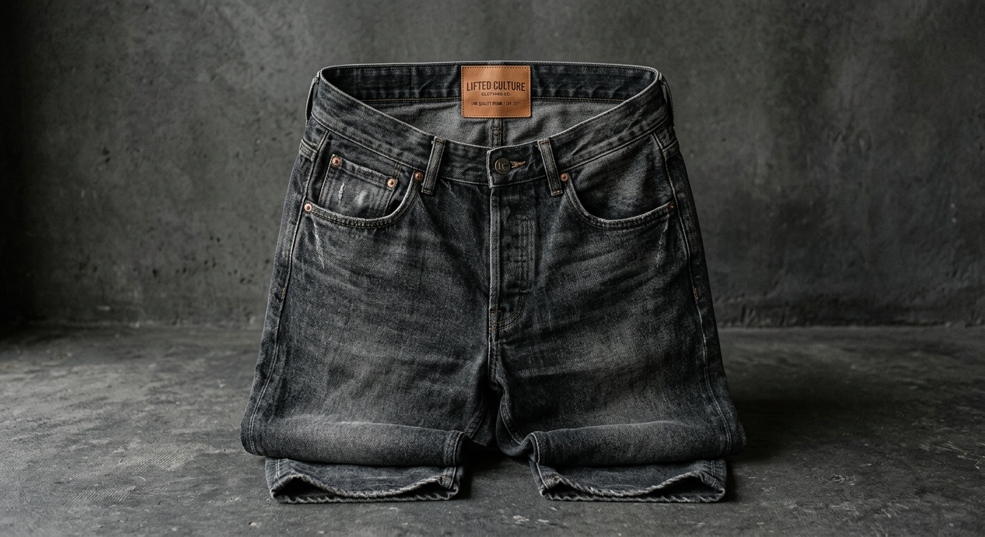 Jeans Baggy Black