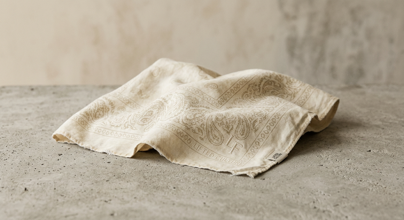 Bandana Faded Cream