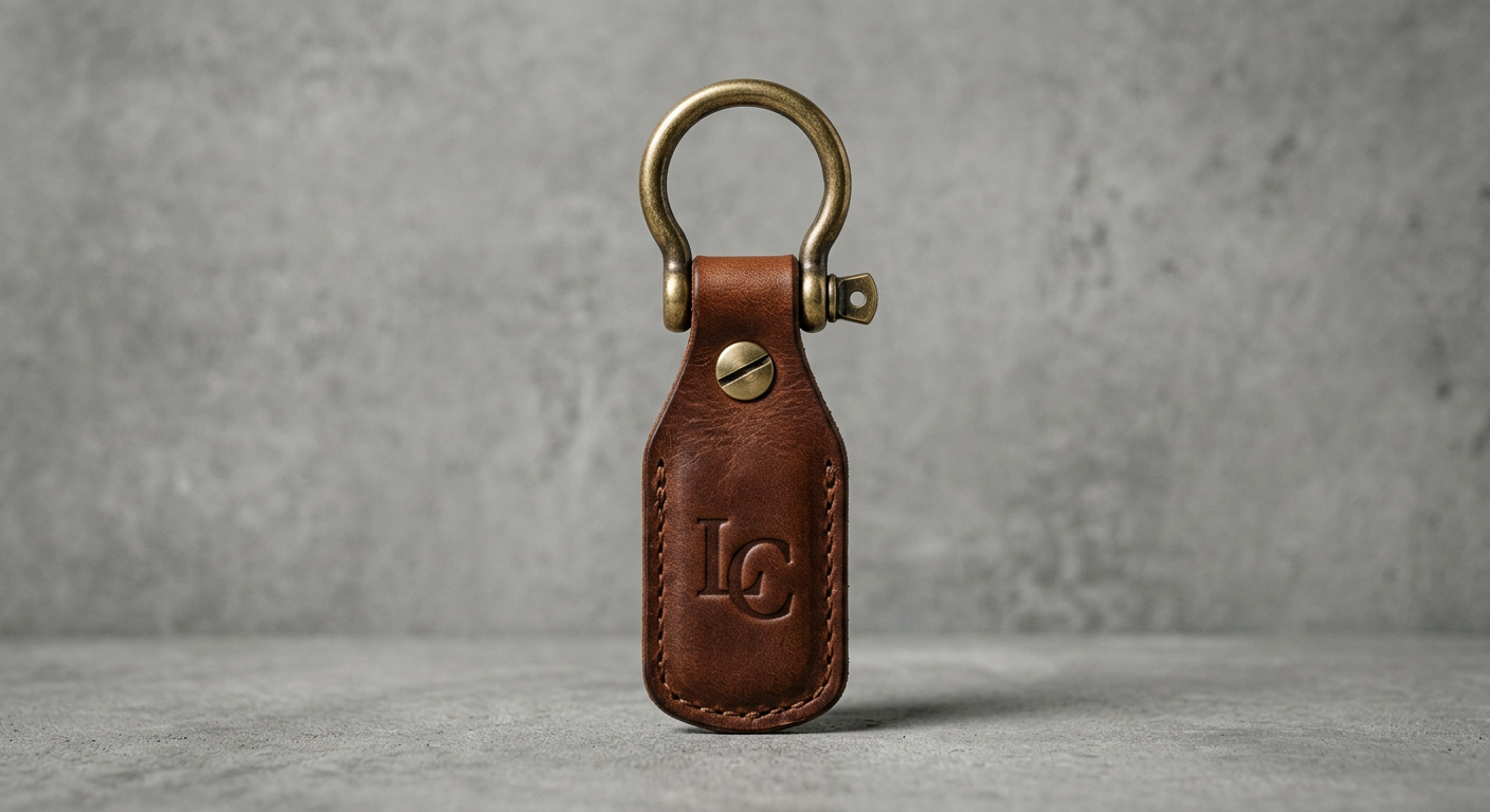Keychain Leather