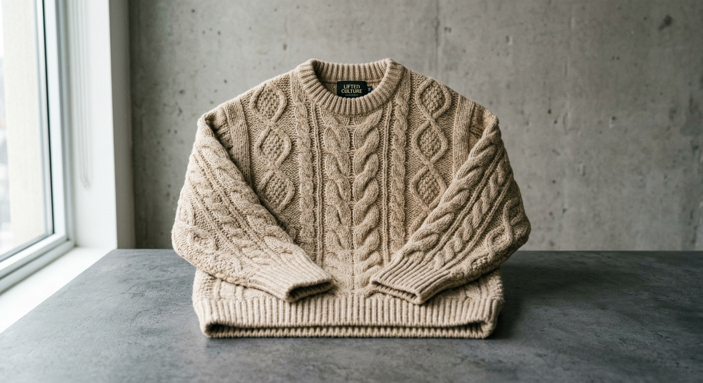 Knit Cable Oat