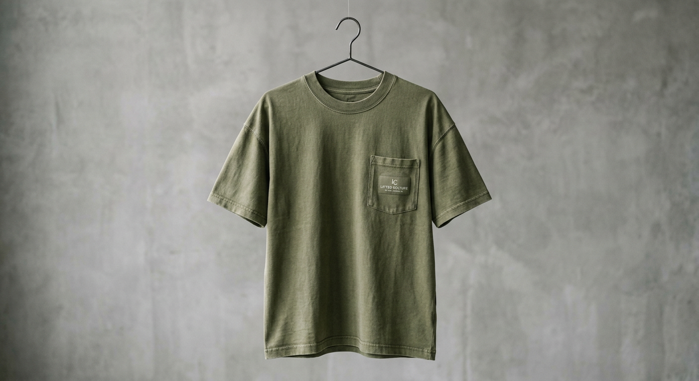 Tee Pocket Olive
