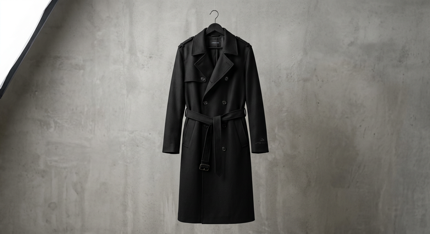 Trench Coat Black