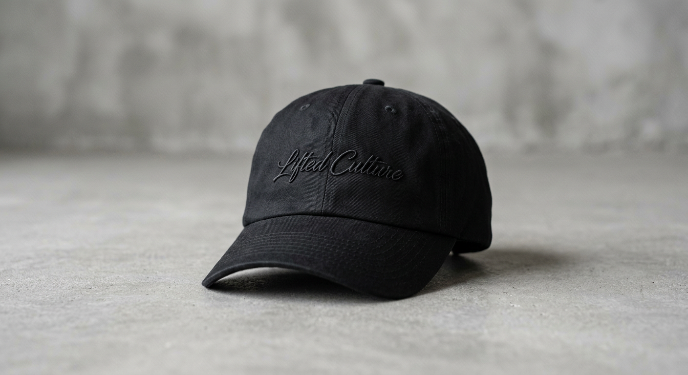 Cap Dad Black