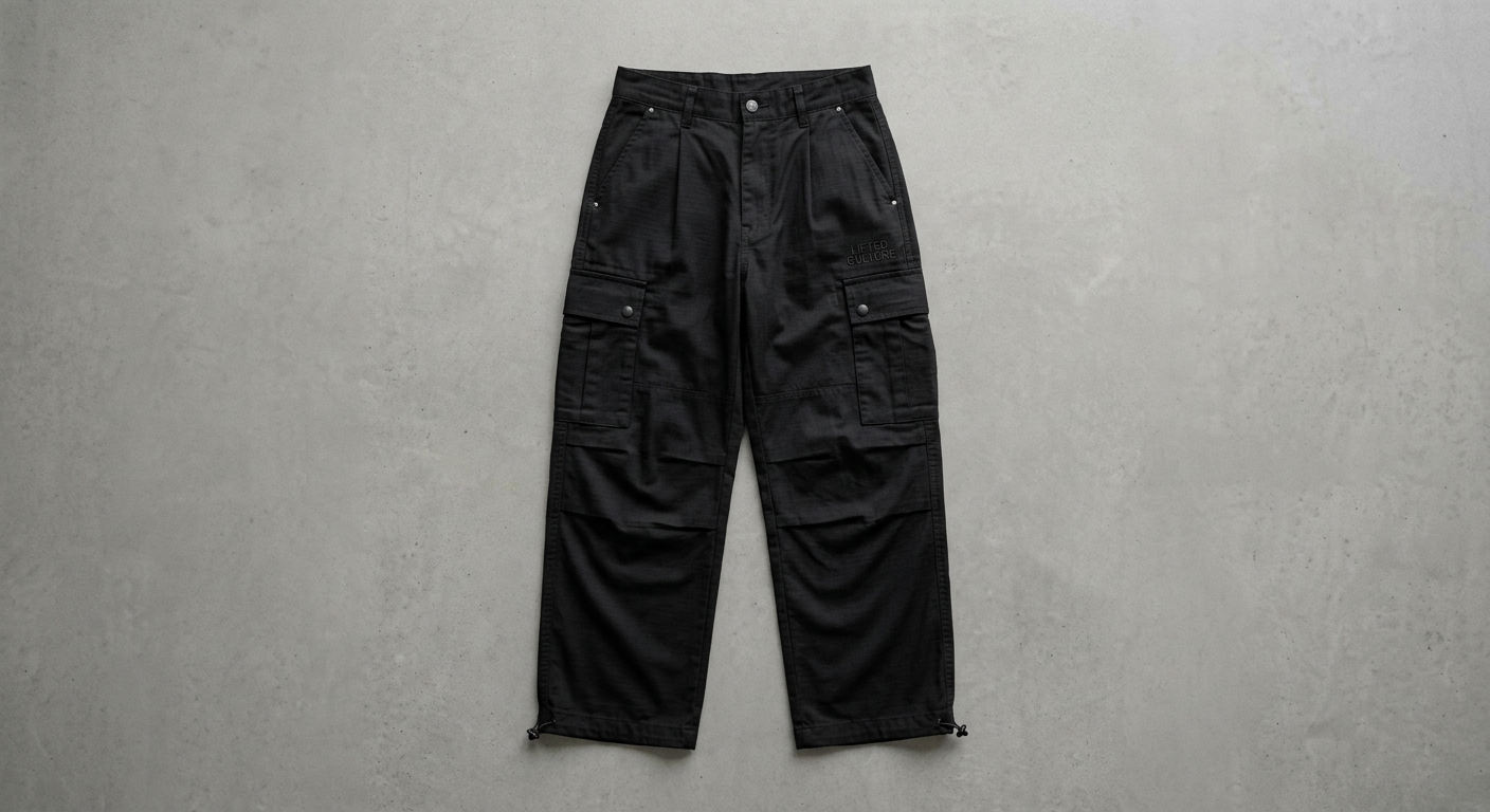 Cargo Pants Black