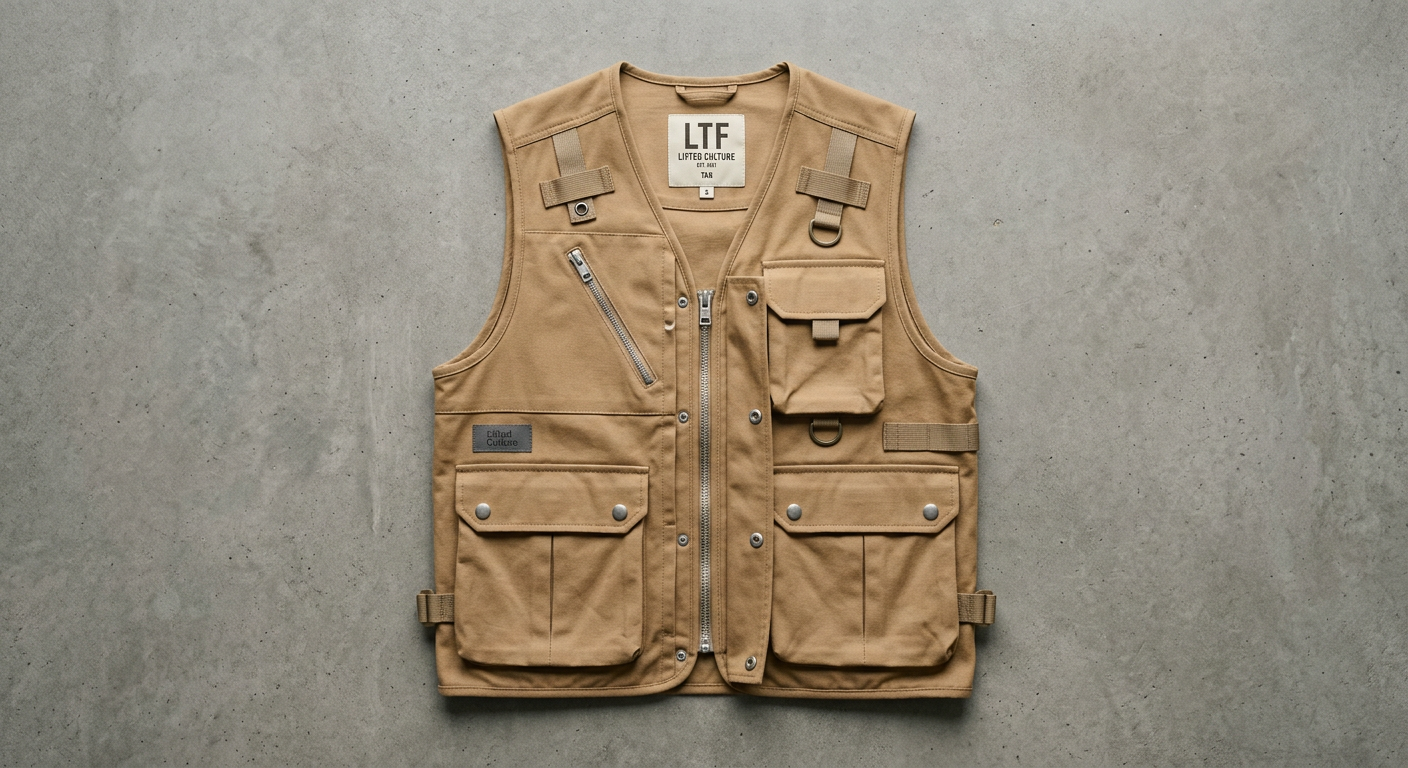 Vest Utility Tan