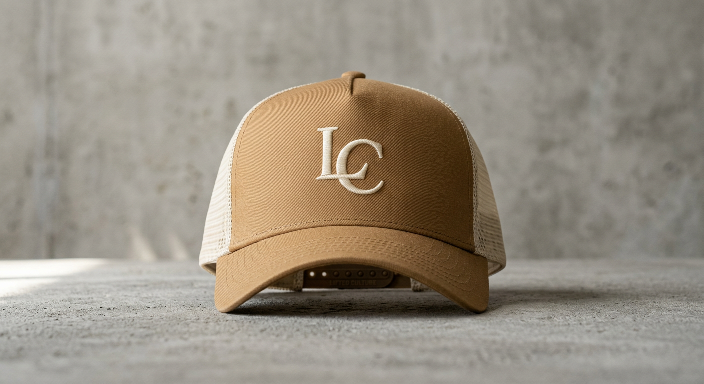 Cap Trucker Tan