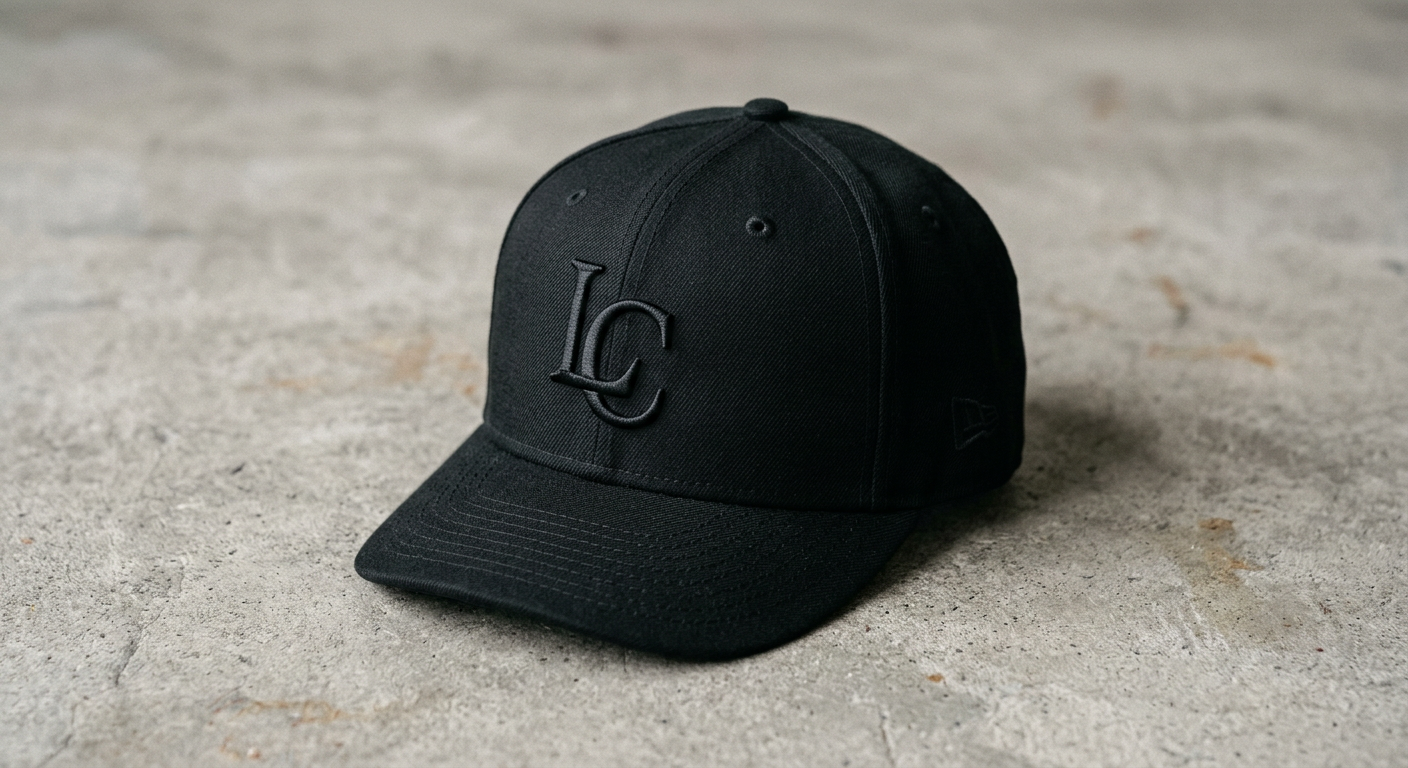 Cap Fitted Black
