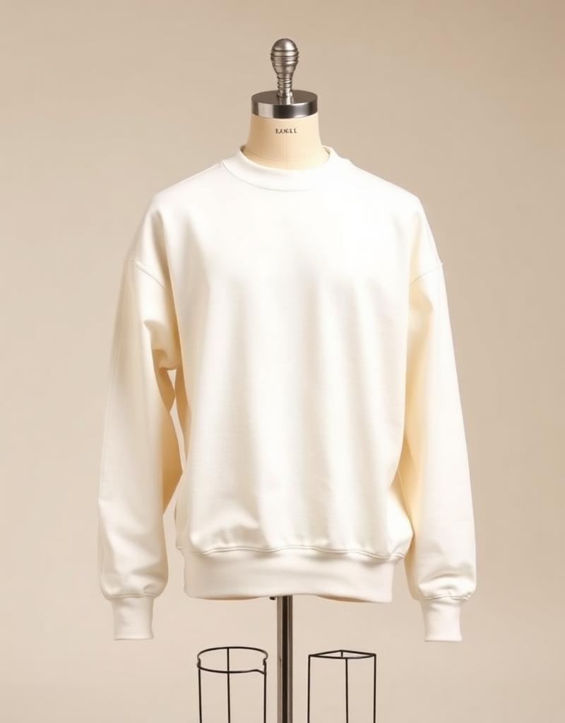 Legacy Crewneck in Bone Cream