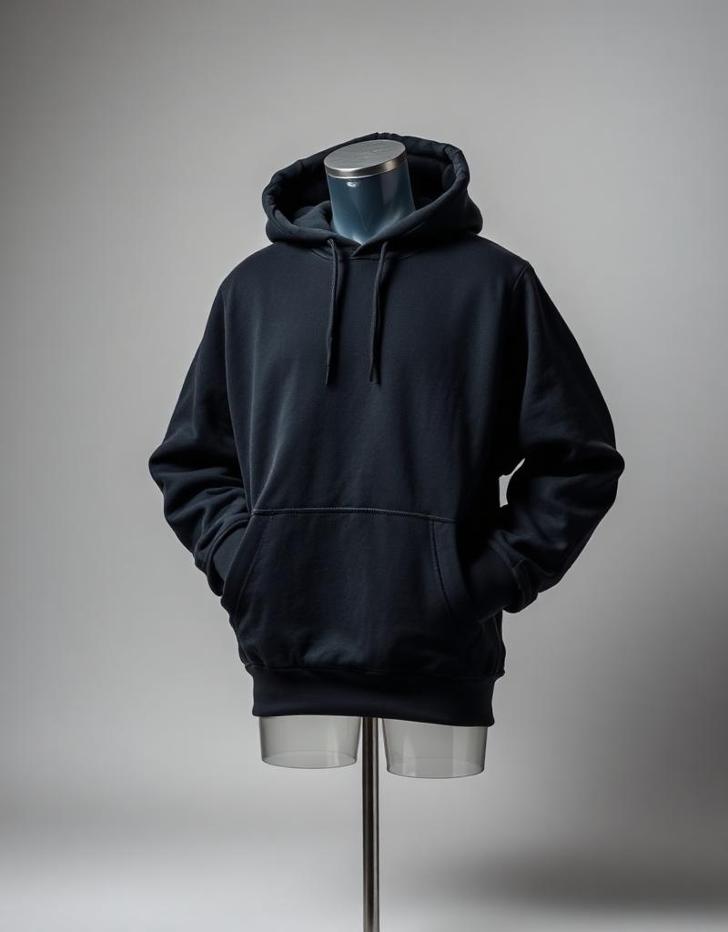 Elevation Hoodie in Washed Black