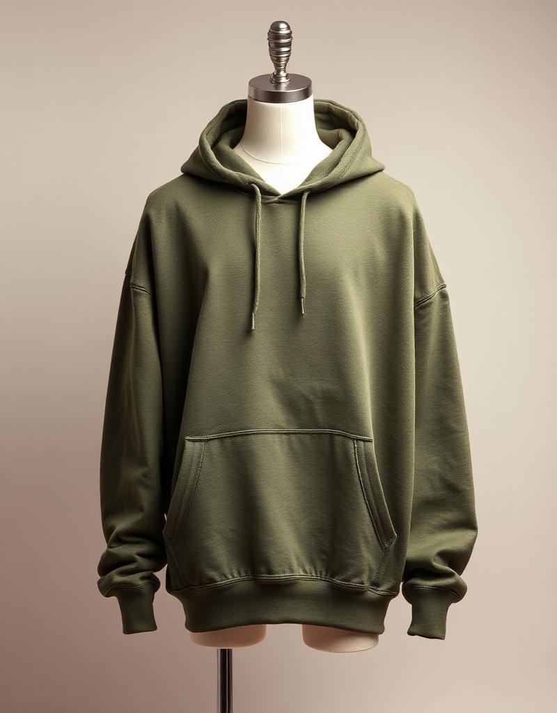 Ascend Hoodie in Faded Olive